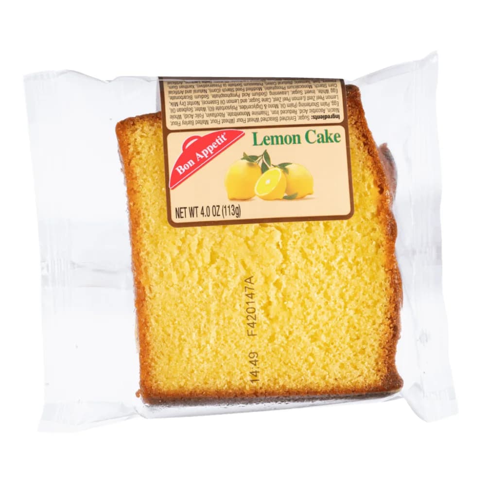 Bon Appetit Sliced Lemon Cake