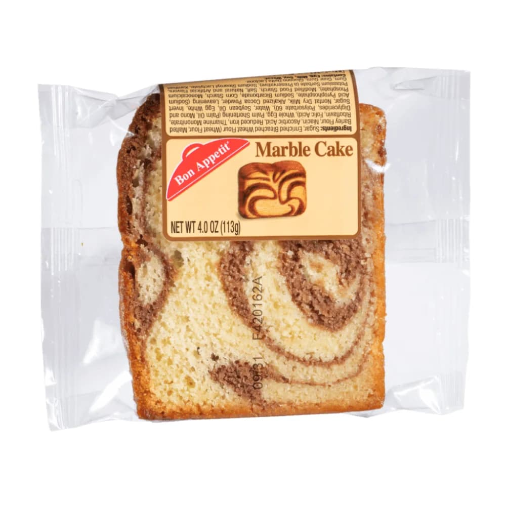 Bon Appetit Sliced Marble Cake