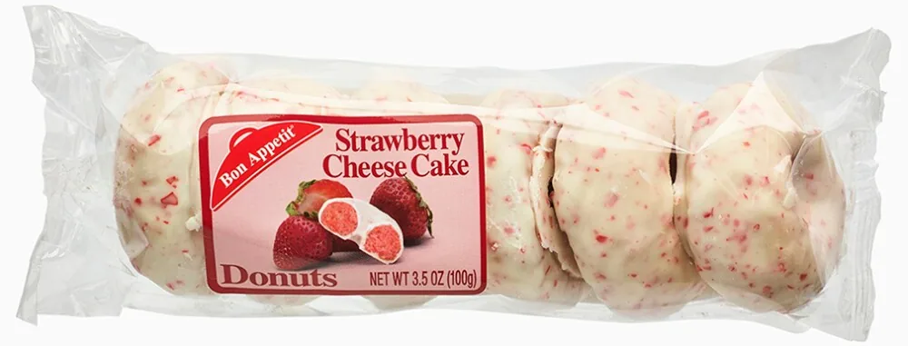Bon Appetit Donut Strawberry Cheese Cake
