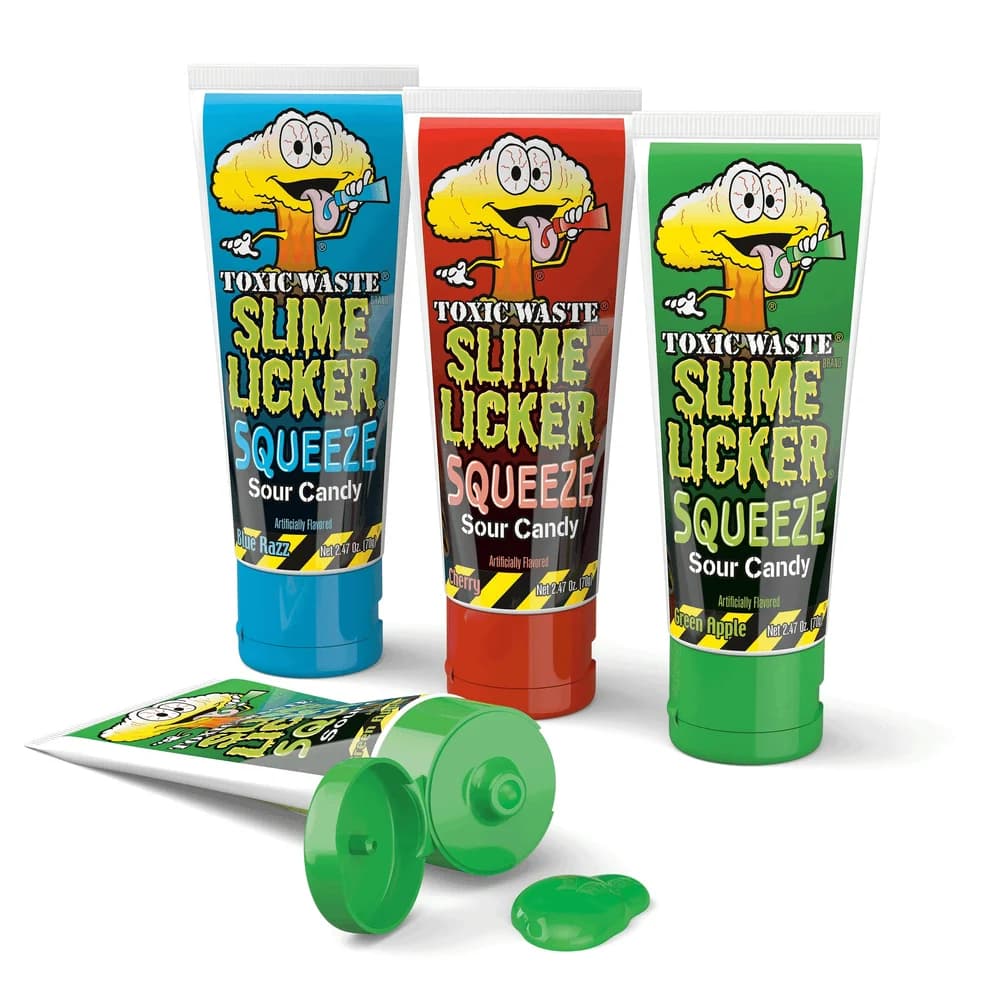 Toxic Waste Slime Licker Squeeze Sour Candy
