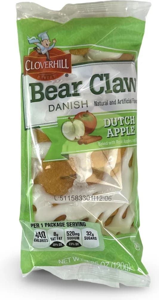 Cloverhill Danish Claw Big Dutch Apple
