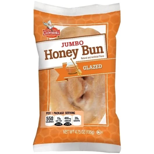 Cloverhill Jumbo Glazed Honey Buns