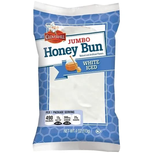 Cloverhill Jumbo Iced Honey Buns