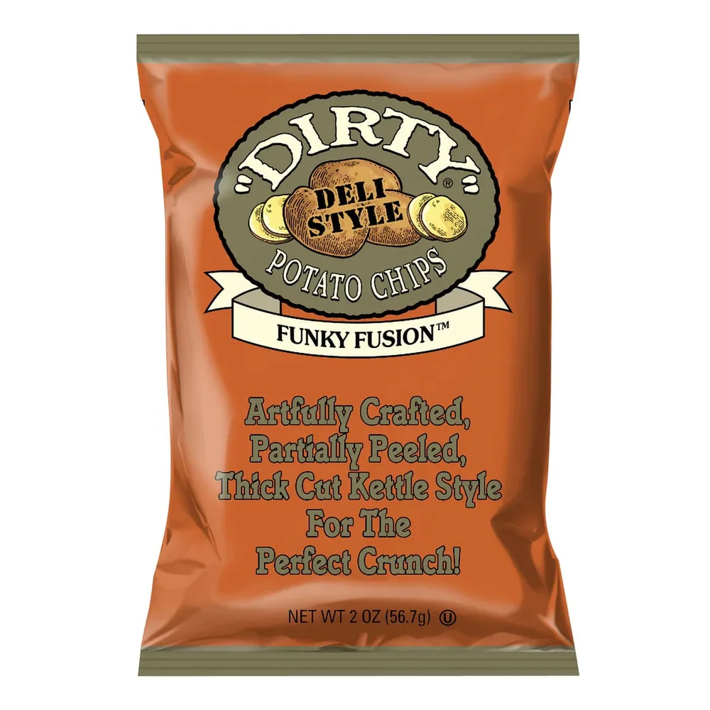 Dirty Chips Kettle Potato Chips - Funky Fusion