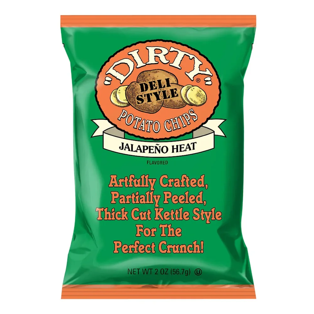 Dirty Chips Kettle Potato Chips - Jalapeño HEAT