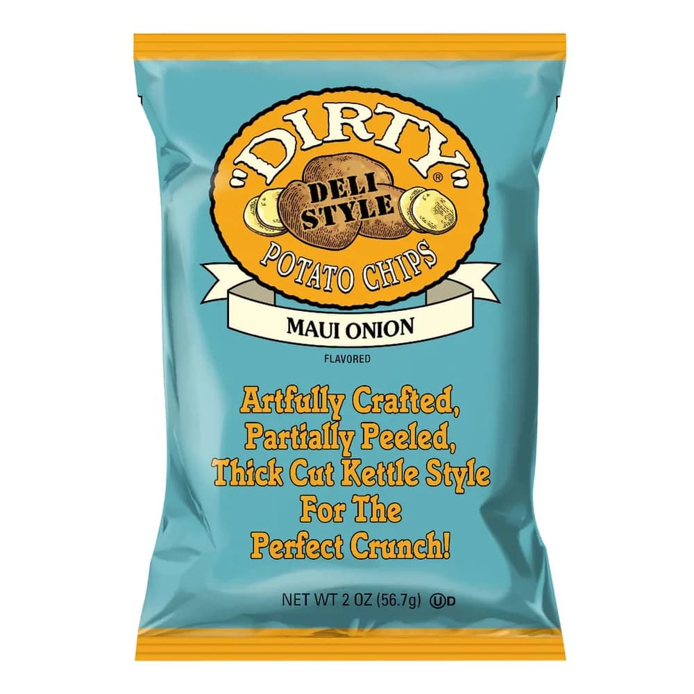 Dirty Chips Kettle Potato Chips - Maui Onion