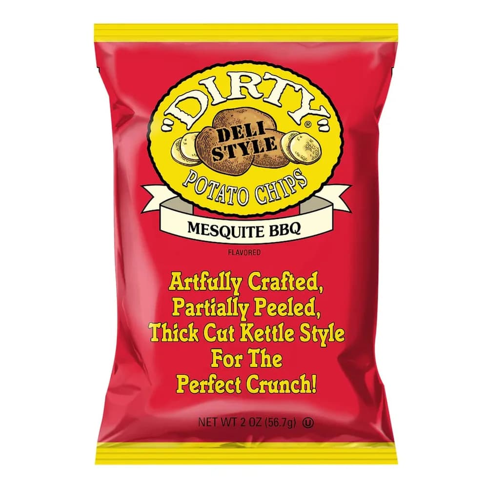 Dirty Chips Kettle Potato Chips - Mesquite BBQ