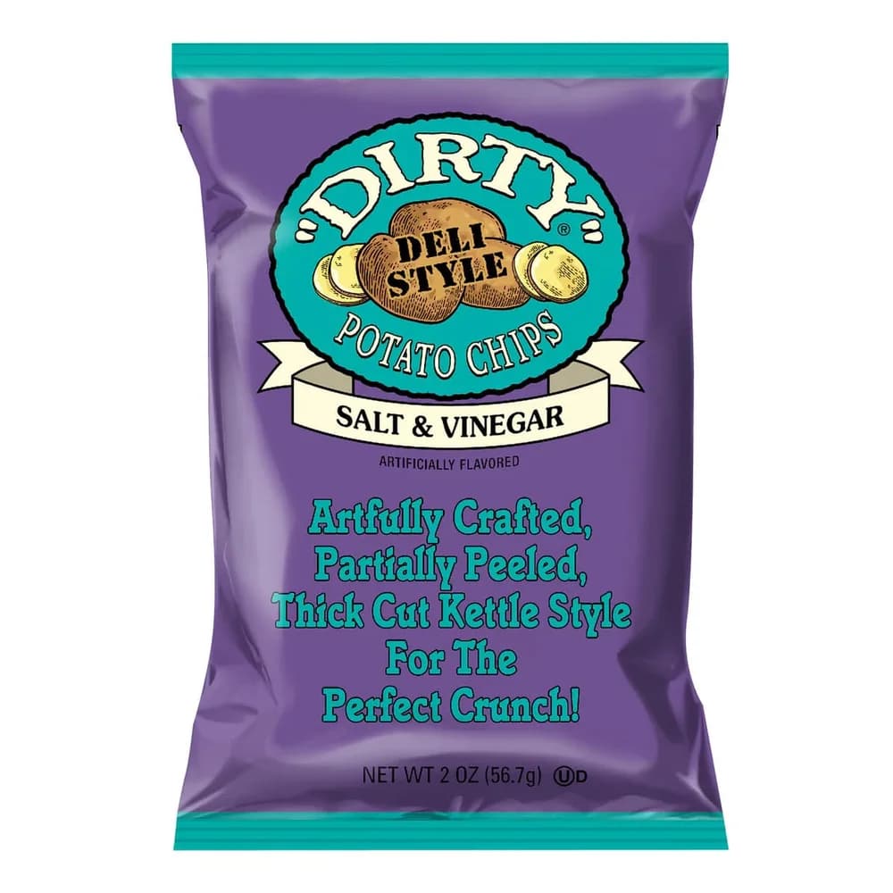 Dirty Chips Kettle Potato Chips - Salt & Vinegar