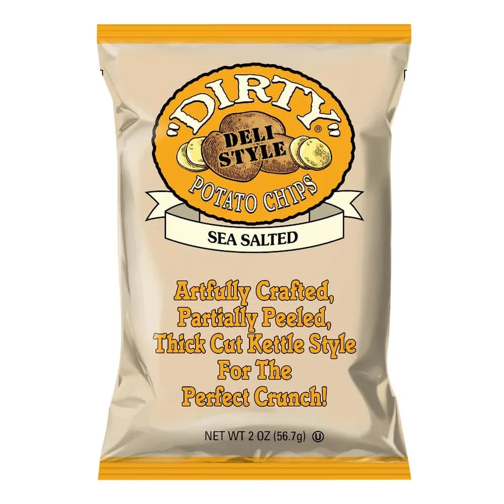 Dirty Chips Kettle Potato Chips - Sea Salt