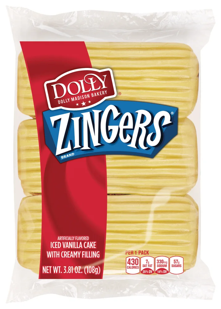 Dolly Madison Vanilla Zingers