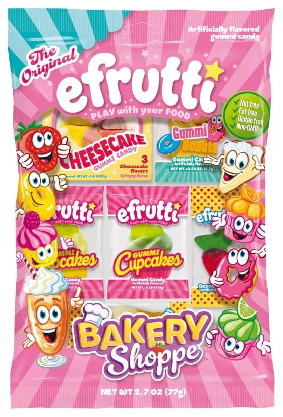 Efrutti Gummy Candy Bakery Shoppe
