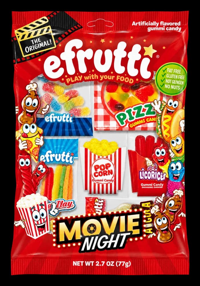 Efrutti Gummy Candy Movie Box