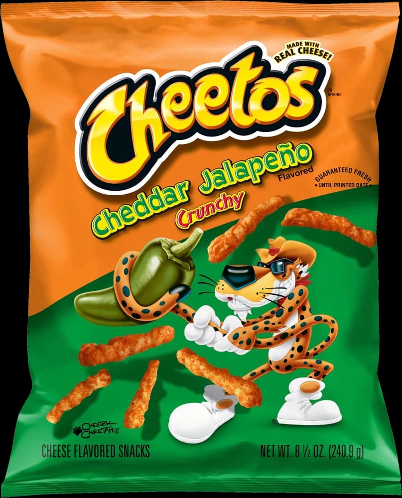Cheetos Crunchy Cheddar Jalapeño Cheese Snacks