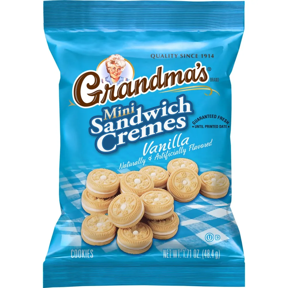 Grandma's Cookies - Vanilla Mini Cream Cookies