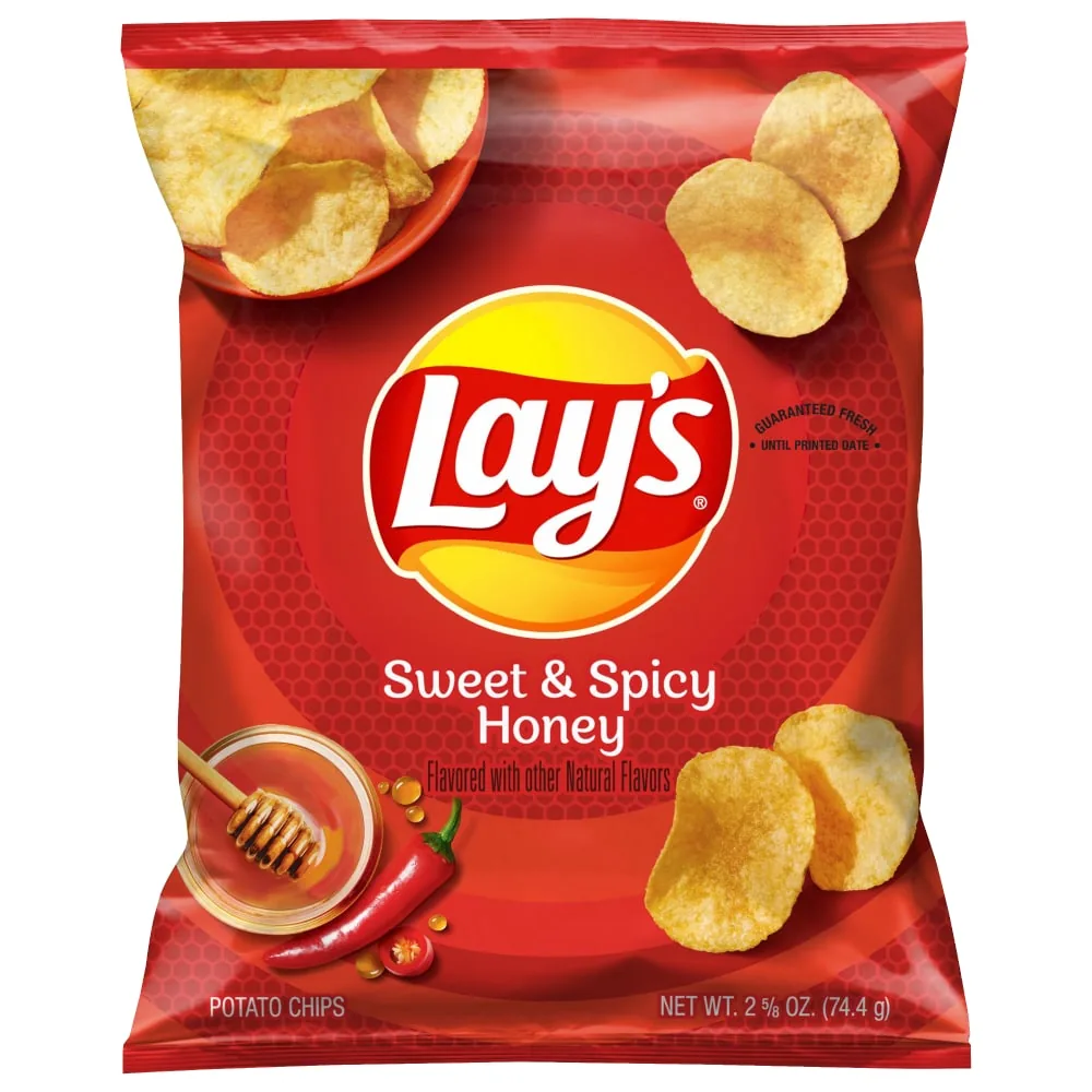 Lay's Sweet & Spicy Honey Potato Chips