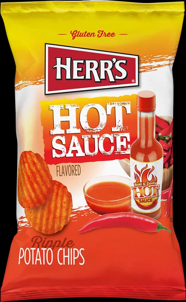 Herr's Hot Sauce Chips