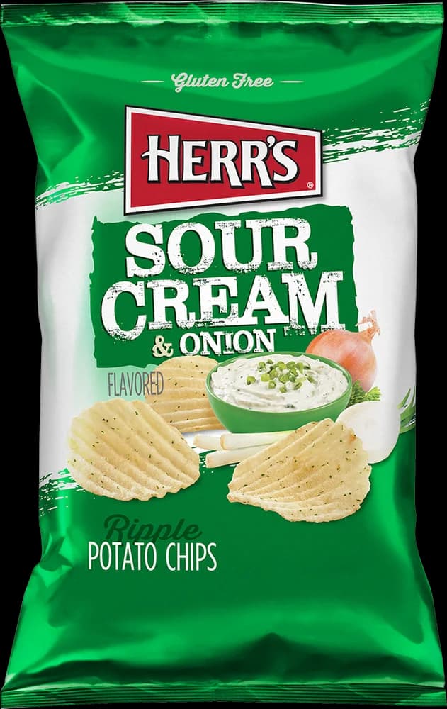 Herr's Sour Cream & Onion Chips