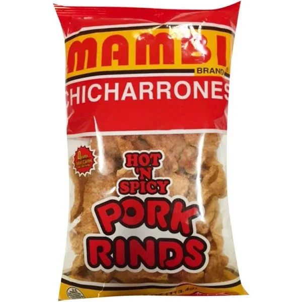 Mambi Pork Rinds - Hot & Spicy