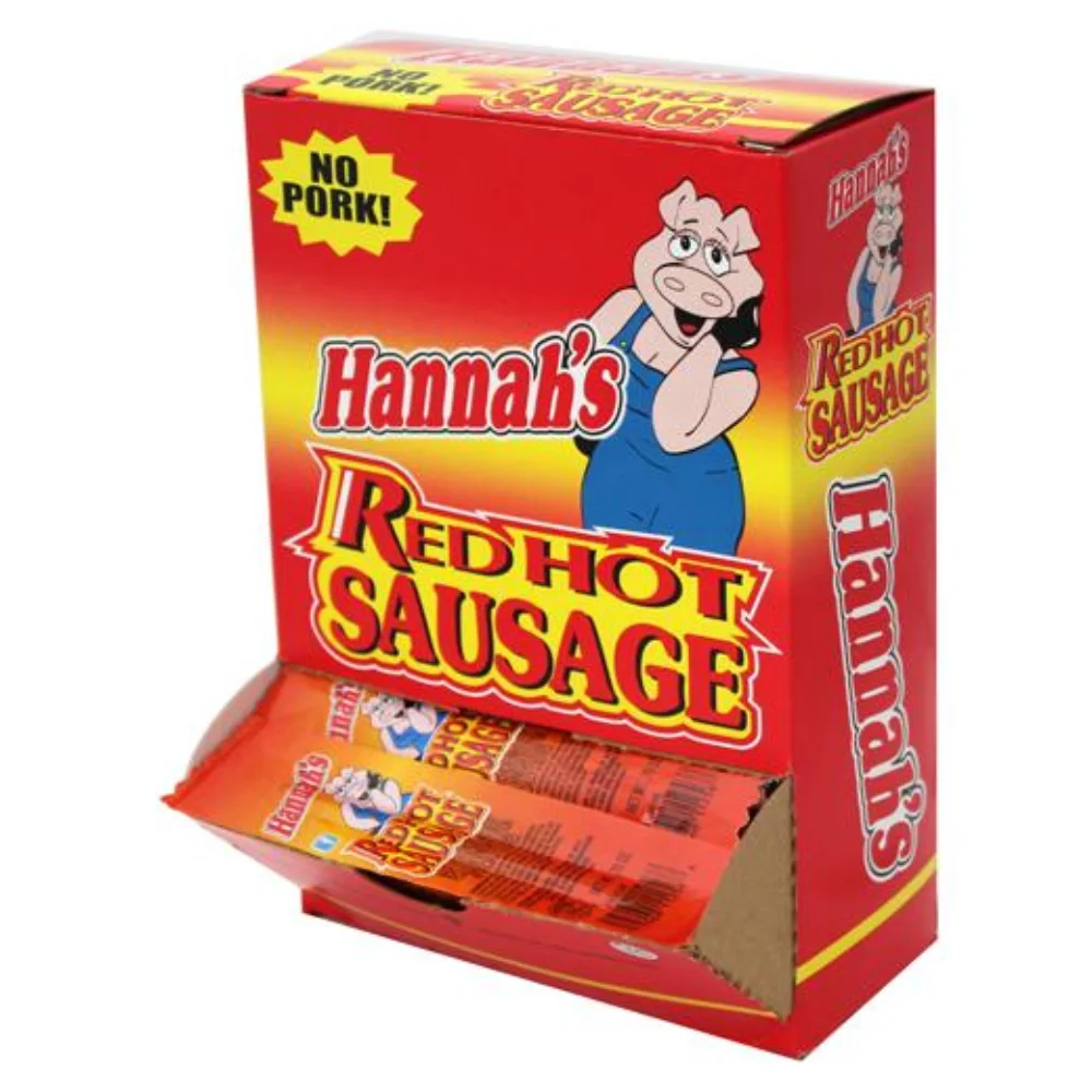 Hannah's NO PORK Sausage Red Hot