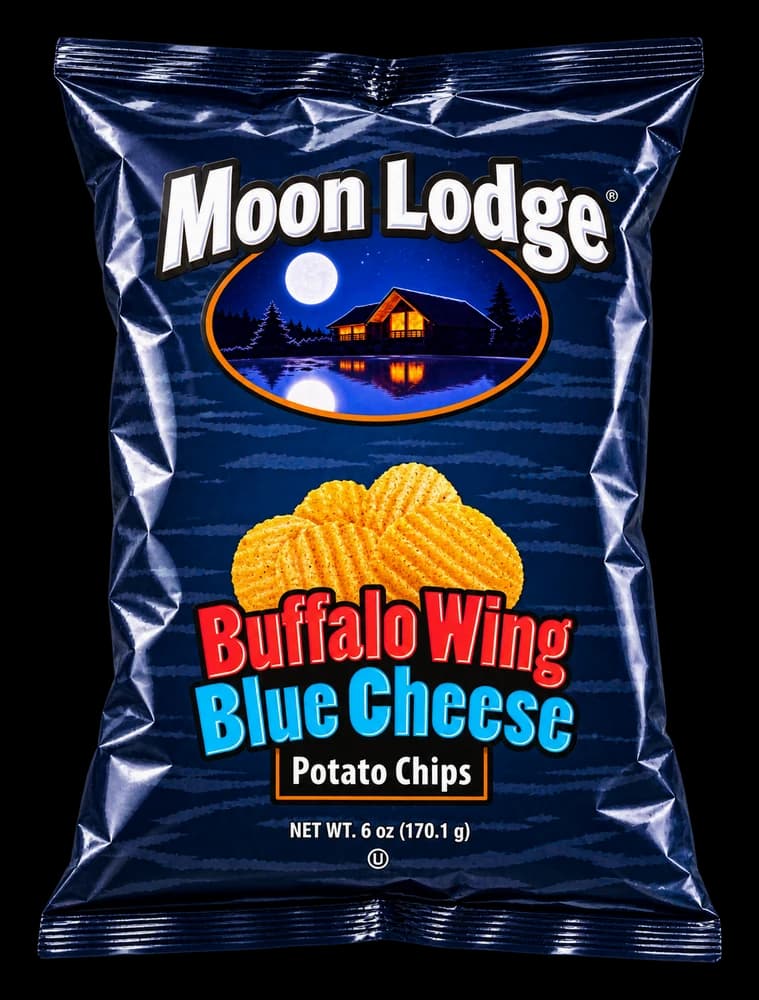 Moon Lodge Buffalo Wing Blue Cheese Potato Chips