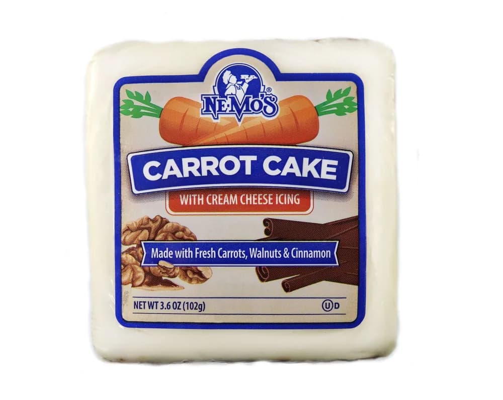 Ne-Mo's Cakes Carrot Squares