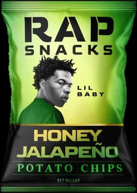 Rap Snacks Lil Baby Honey Jalapeño Chips