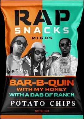 Rap Snacks Migos BBQ w/Ranch Chips