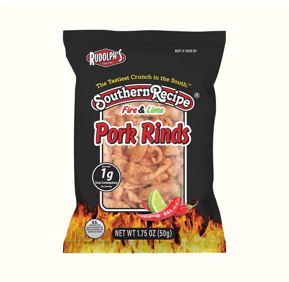 Southern Recipe Pork Rinds - Fire & Lime