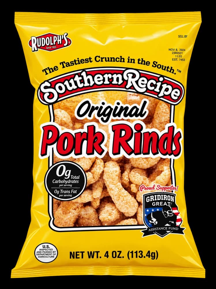 Southern Recipe Pork Rinds - Plain
