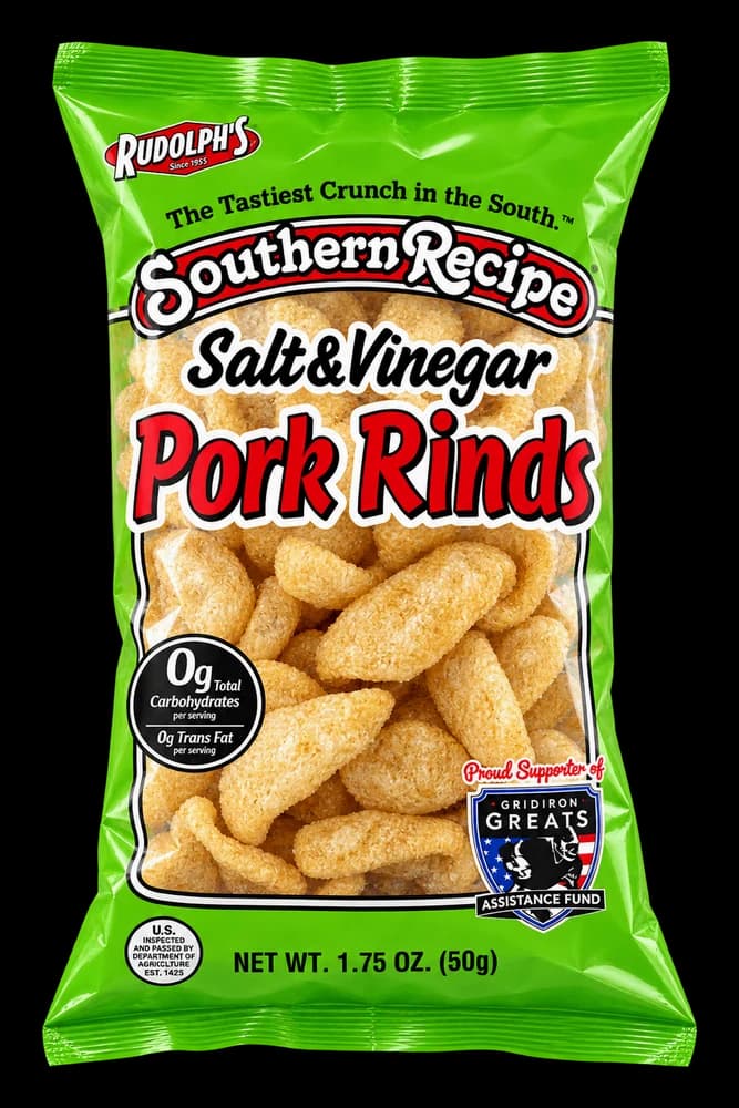 Southern Recipe Pork Rinds - Salt & Vinegar