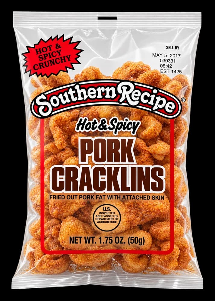 Southern Recipe Tender Cracklins - Hot & Spicy
