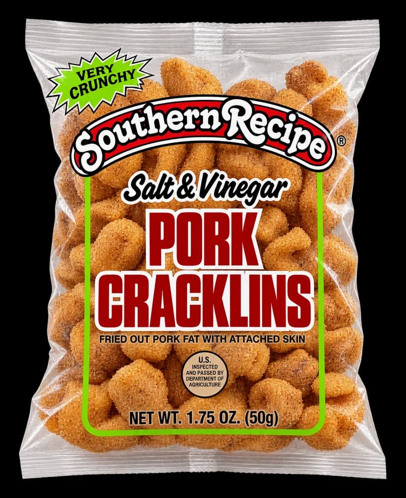 Southern Recipe Tender Cracklins - Salt & Vinegar