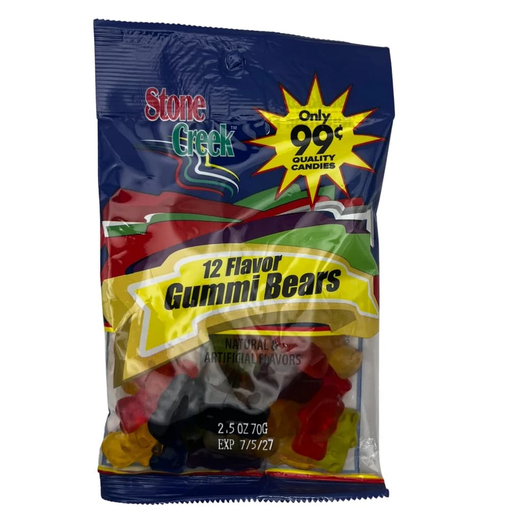 Stone Creek 12 Flavor Gummi Bears