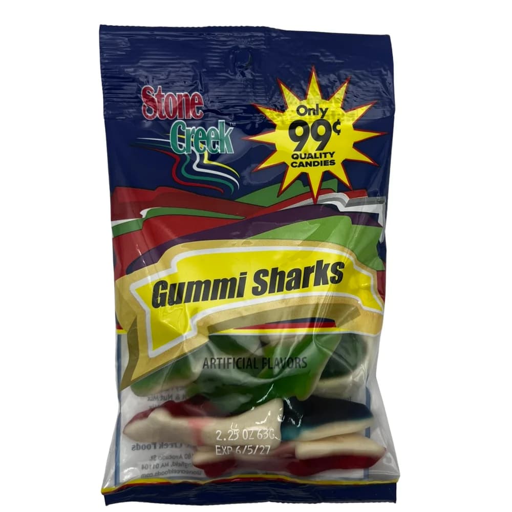 Stone Creek Gummy Sharks