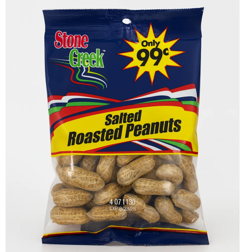 Stone Creek In Shell Salted/ Roasted Peanuts
