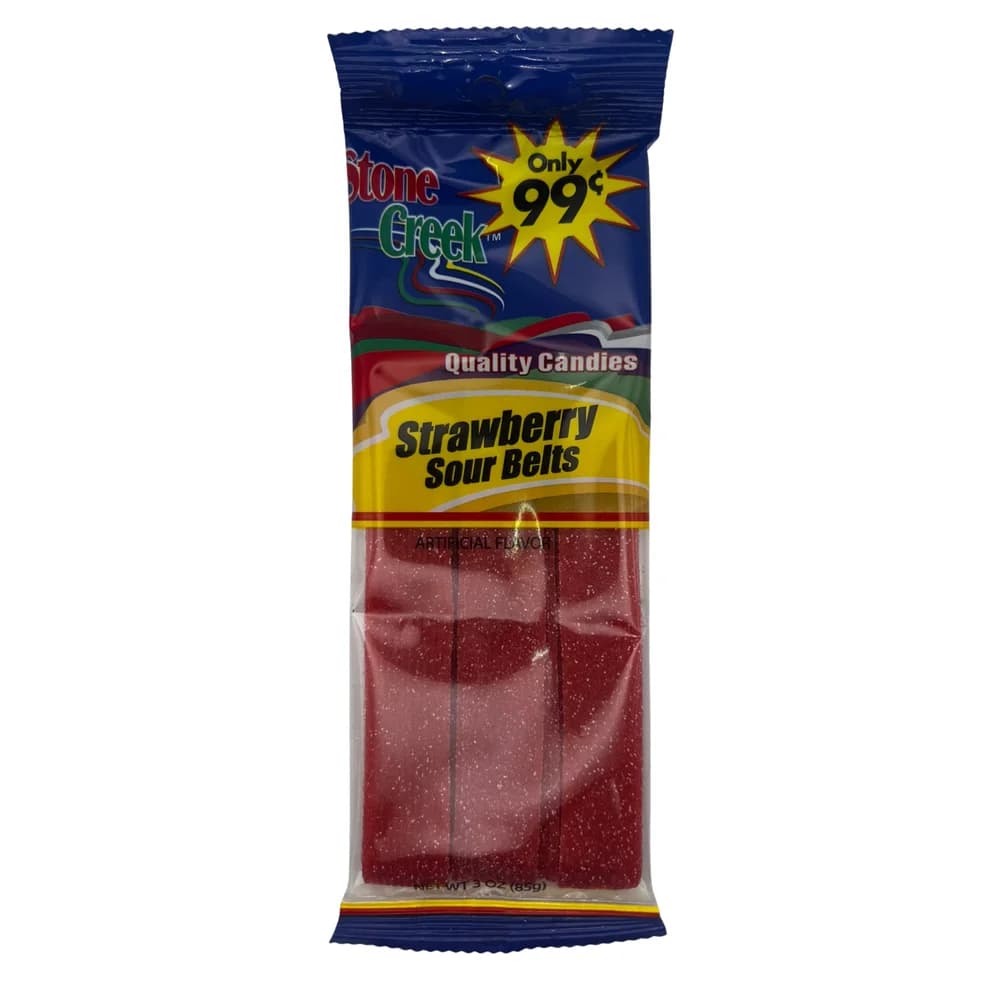 Stone Creek Strawberry Sour Belts