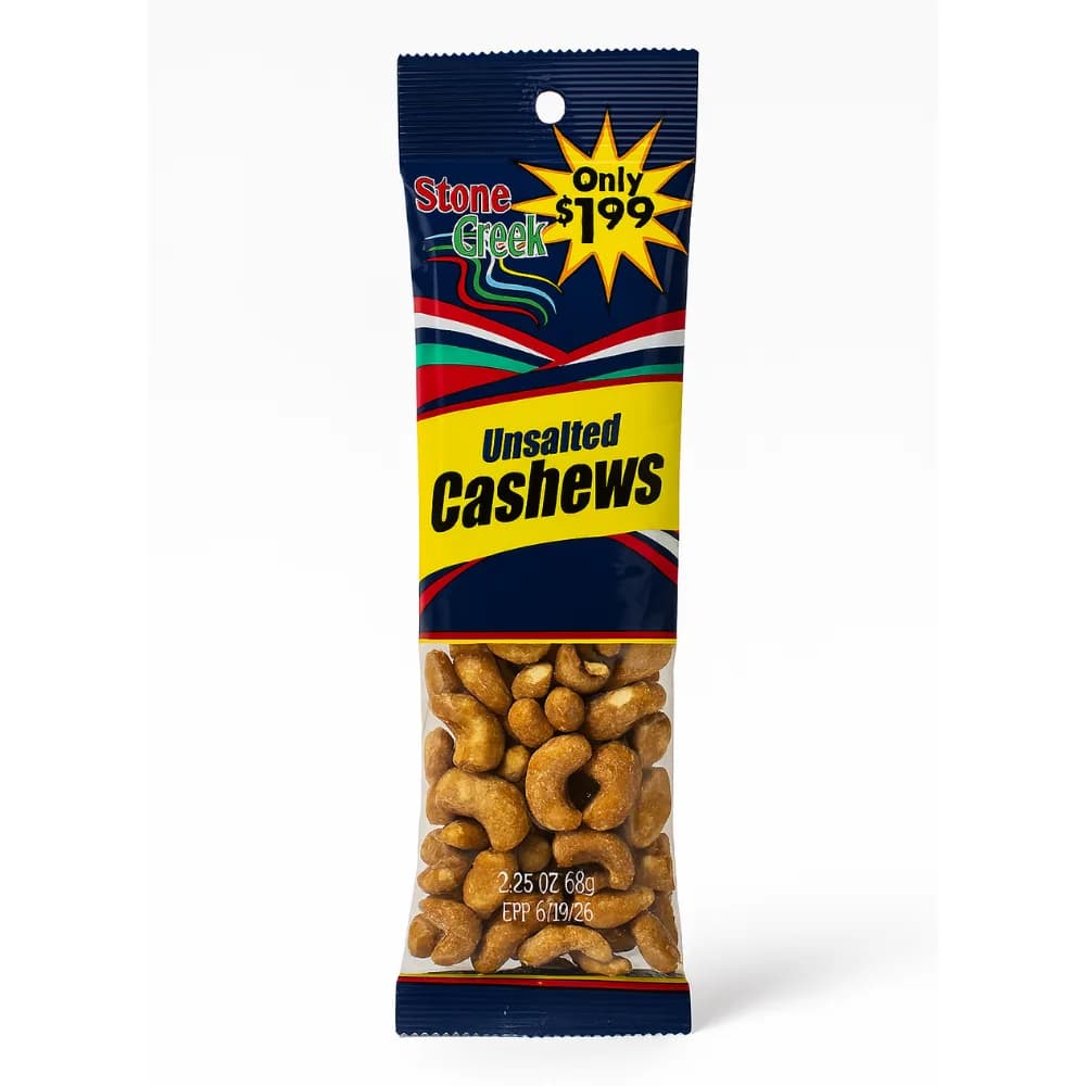 Stone Creek Unsalted Cashews