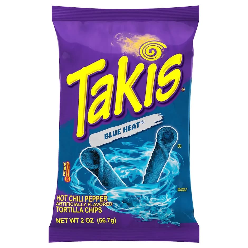 Takis Blue Heat Rolled Tortilla Chips