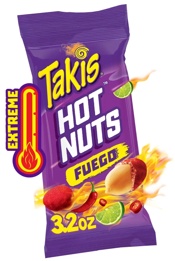 Takis Fuego Hot Nuts