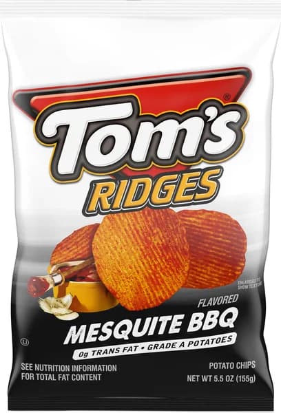 Tom's Mesquite BBQ Chips
