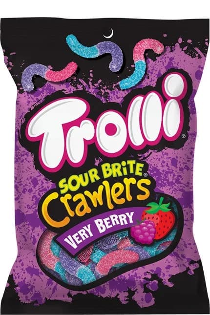Trolli Very Berry Sour Brite Crawlers