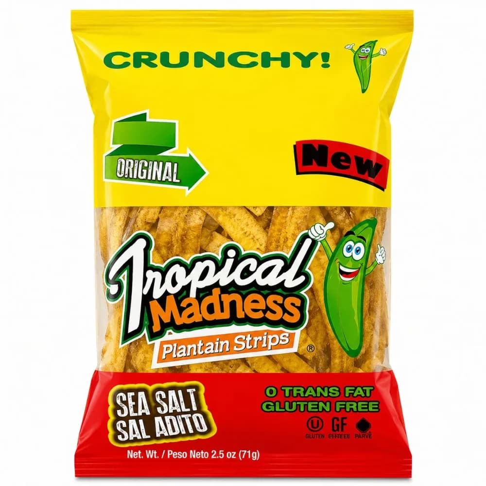 Tropical Madness Sea Salt Plantain Strips
