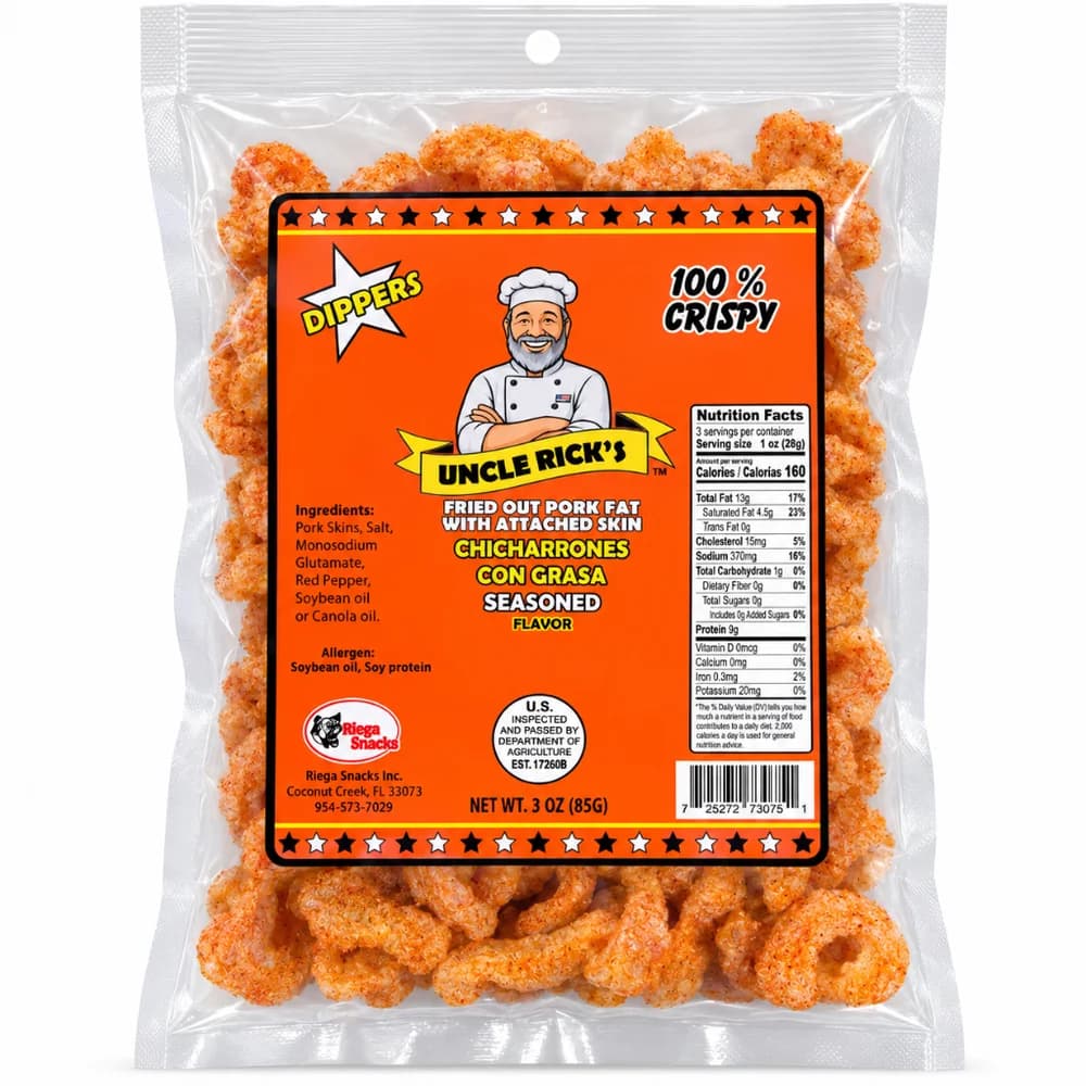 Uncle Rick's Pork Dippers - Seasoned