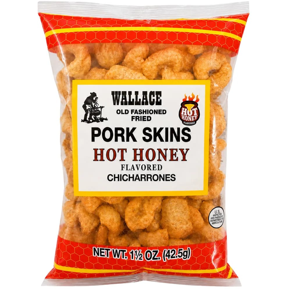 Wallace's Pork Rinds - Hot & Honey