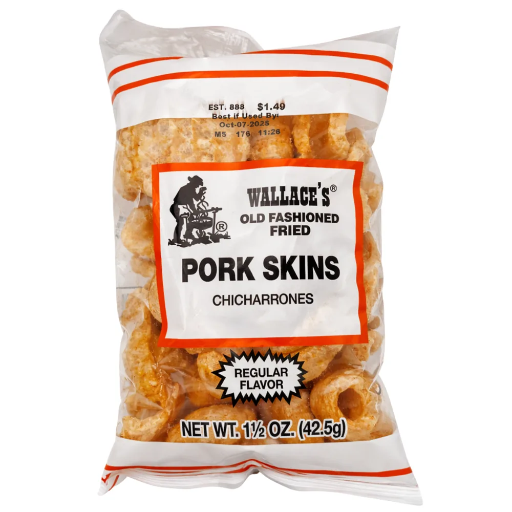 Wallace's Pork Rinds - Plain