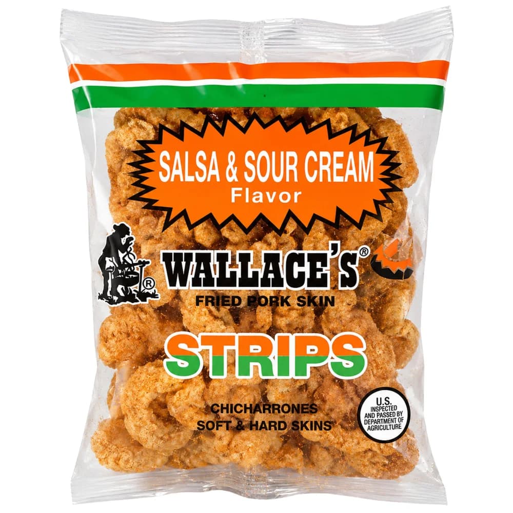 Wallace's Soft Strips - Salsa & Sour Cream