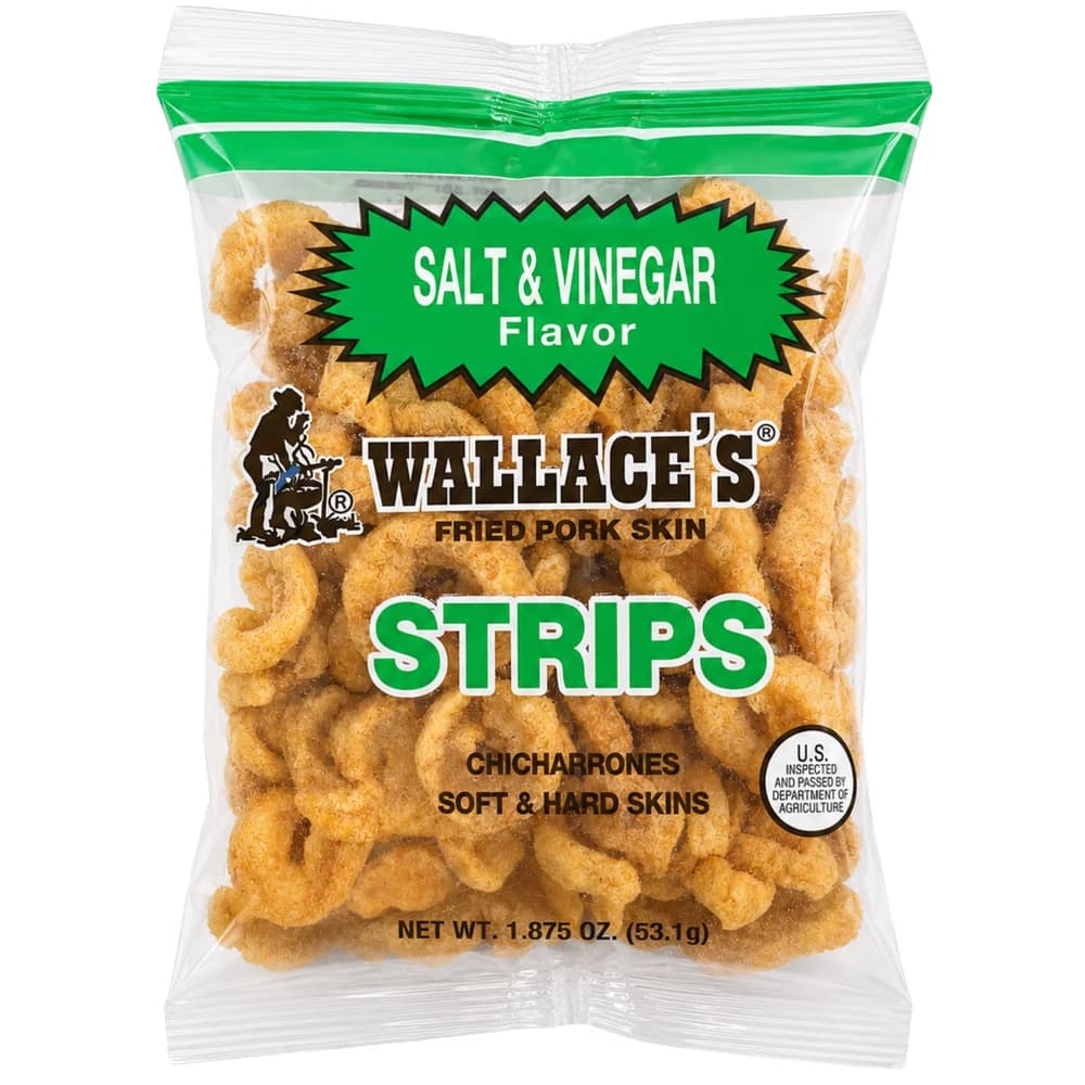 Wallace's Soft Strips - Salt & Vinegar