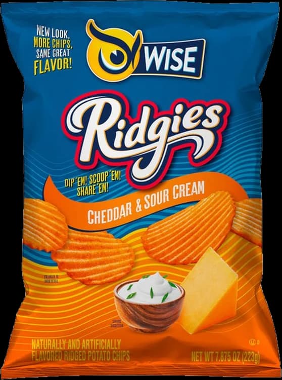 Wise Sour Cream & Cheddar Potato Chips