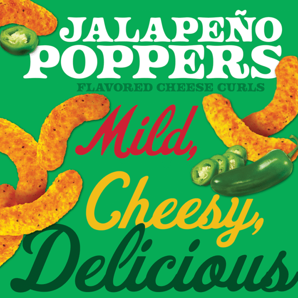 Jalapeno Poppers Flavored Cheese Curls
