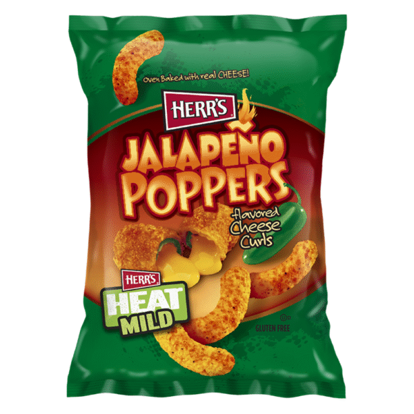 Jalapeno Poppers Flavored Cheese Curls